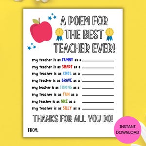 Poema de agradecimiento al maestro, poema para el maestro, poema para preescolar, poema para el maestro, poema de fin de curso, el mejor maestro del mundo, poema de agradecimiento, regalo para el maestro