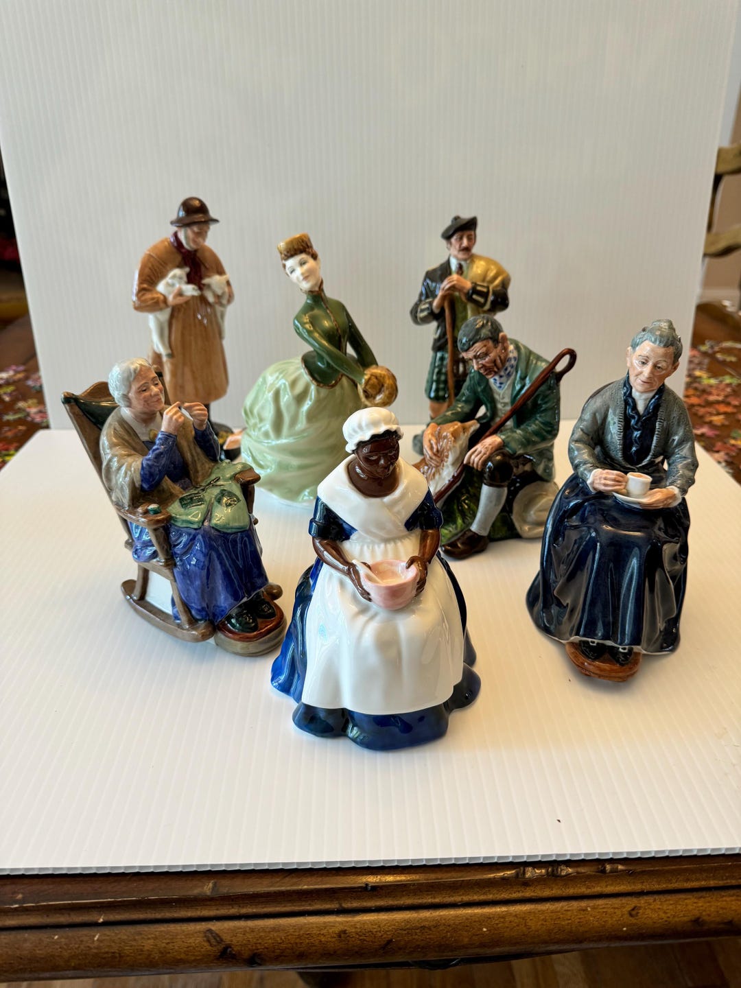 Vintage Royal Doulton Figurine Set - Etsy