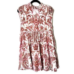Free People All the Time Velvet Mini Baby Doll Dress Size Medium image 1