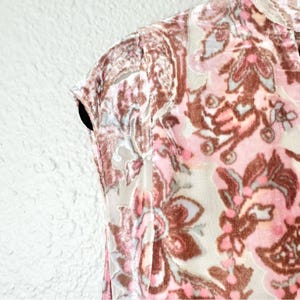 Free People All the Time Velvet Mini Baby Doll Dress Size Medium image 3