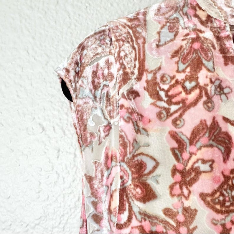 Free People All the Time Velvet Mini Baby Doll Dress Size Medium image 3