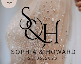 Paquete de archivos SVG personalizados para la imagen de tu boda / Logotipo personalizado, Reserva la fecha, Menú, Cartel de bienvenida (Descarga digital)