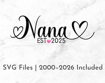 Paquete SVG de abuela/Archivo de corte Cricut (Descarga instantánea)