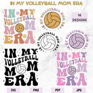 En mi era de mamá voleibol SVG PNG, mamá voleibol SVG, voleibol Svg, mamá era Svg, camiseta divertida mamá Svg, amante del voleibol Svg, mamá era svg,