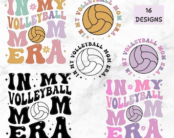 Mamá del Voleibol: Diseño de camiseta divertida para mamá (descarga digital)