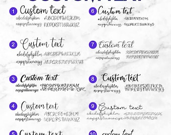 SVG con nombre de script personalizado: Archivo de corte de texto personalizado (descarga digital)