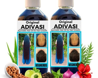 100% Pure Adivasi Herbal Hair Growth Oil - 100ml