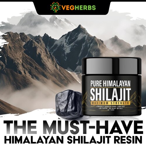 100% AA+ Pure Grade Himalayan Shilajit Soft Resin - 20g