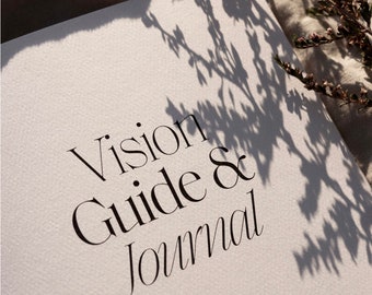 Vision Board Erstellung Guide + Journal