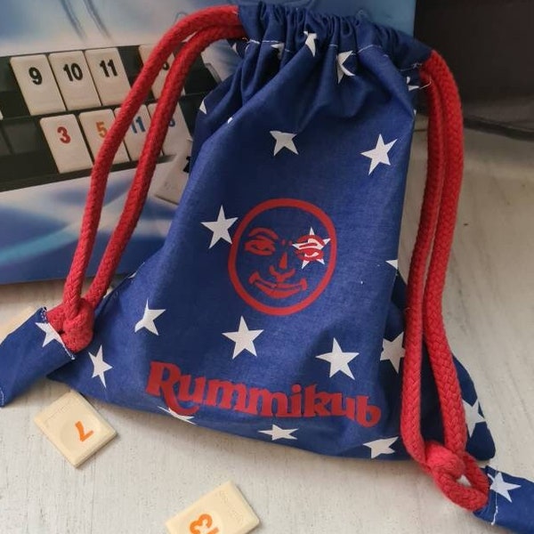 Rummikub tile bag token bag new hand-sewn pouch