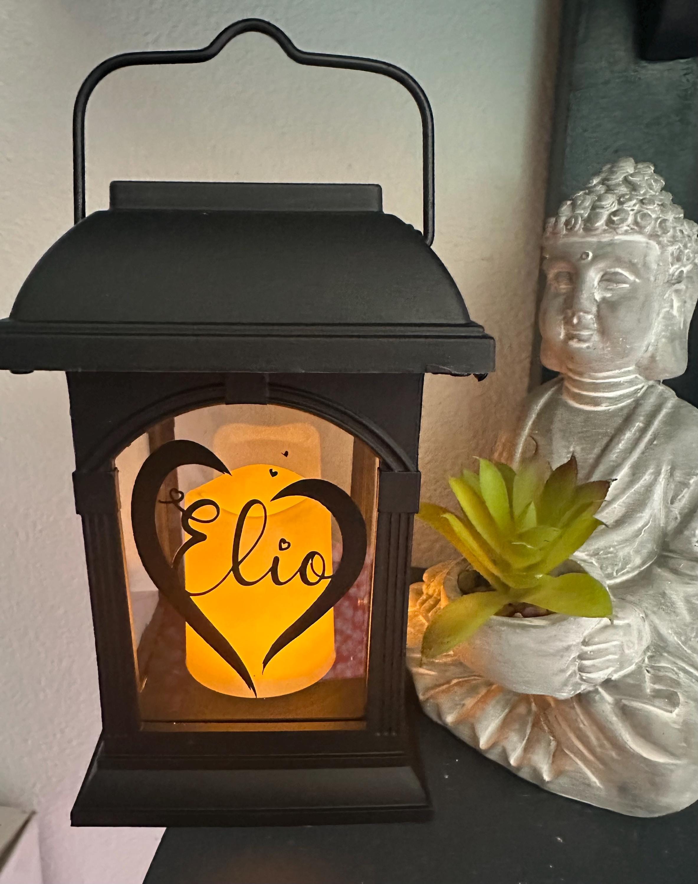 Lampe Solaire Pour Tombe En Forme De Croix - Étanche - Lumière Blanche Chaude - Pour Cimetière Ou Jardin - 3