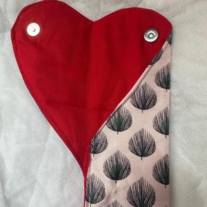 étui à lunettes forme cœur ou enveloppe à message cousu main idée cadeau maman fête des mères maîtresse mamie  message personnalisé