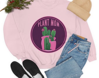 Plant Mom Sweatshirt, Plant Lover, Mom Sweatshirt, Plant Mom Gift, Plant Sweatshirt, Plant Mom Sweater, Plant Mom Hoodie, Plant Lover Gift