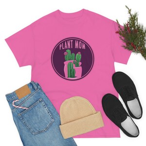 Plant Mom Shirt, Plant Mama, Plant Lady, Novelty, Funny Graphic Tee, Plant Mom Gift, Funny Plant Shirt, Mom T-Shirt, Novelty
