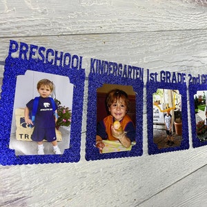 30 colores, pancarta con fotos de graduación, telón de fondo de graduación, decoración de graduación, decoraciones para fiestas de graduación, graduación de la escuela secundaria, graduación de 2025