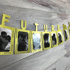Future Mrs Banner, 31 Colors, Custom Photo Banner, Bridal Shower Decorations, Future Mr and Mrs, Bridal Shower Banner, Engagement Decoration