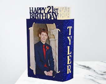 32 Colors, Photo Centerpieces, Personalized Party Decor, Birthday Centerpieces, Birthday Photo Decor, Birthday Decorations, Photo Collage