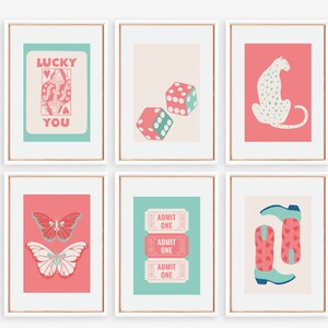 wall art dorm decor pink preppy-blue preppy wall art set-preppy printable wall art-preppy prints wall art-preppy wall art prints butterfly