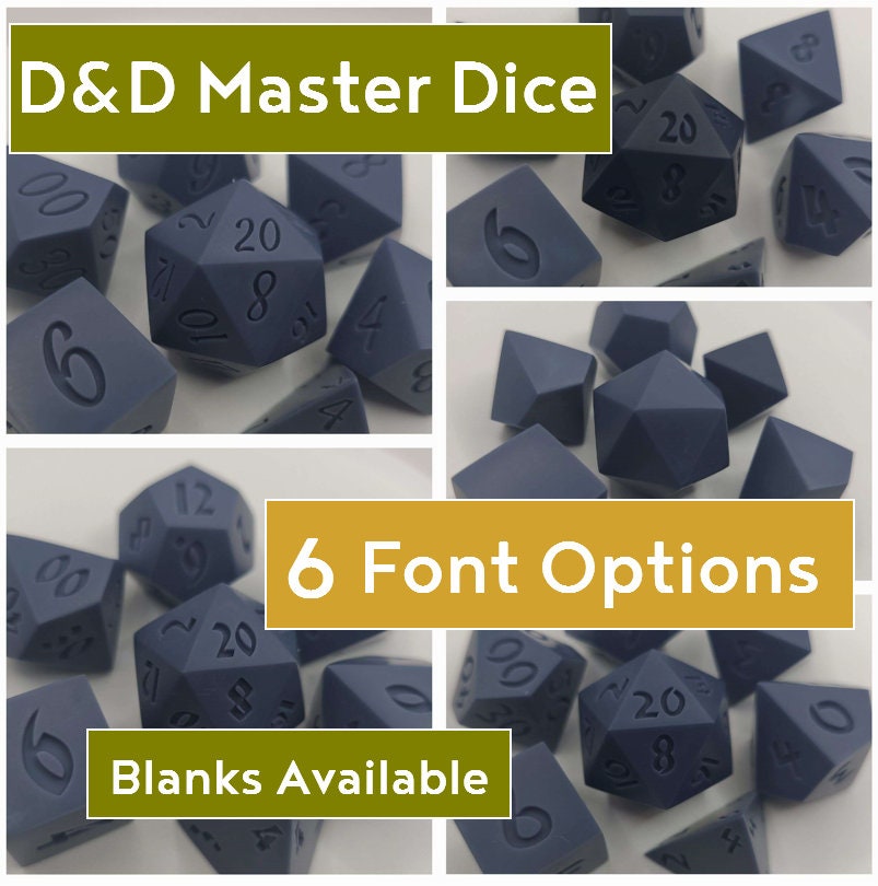 White Blank Dice - D6 25mm - Six Sided Counting Cube RPG Tabletop