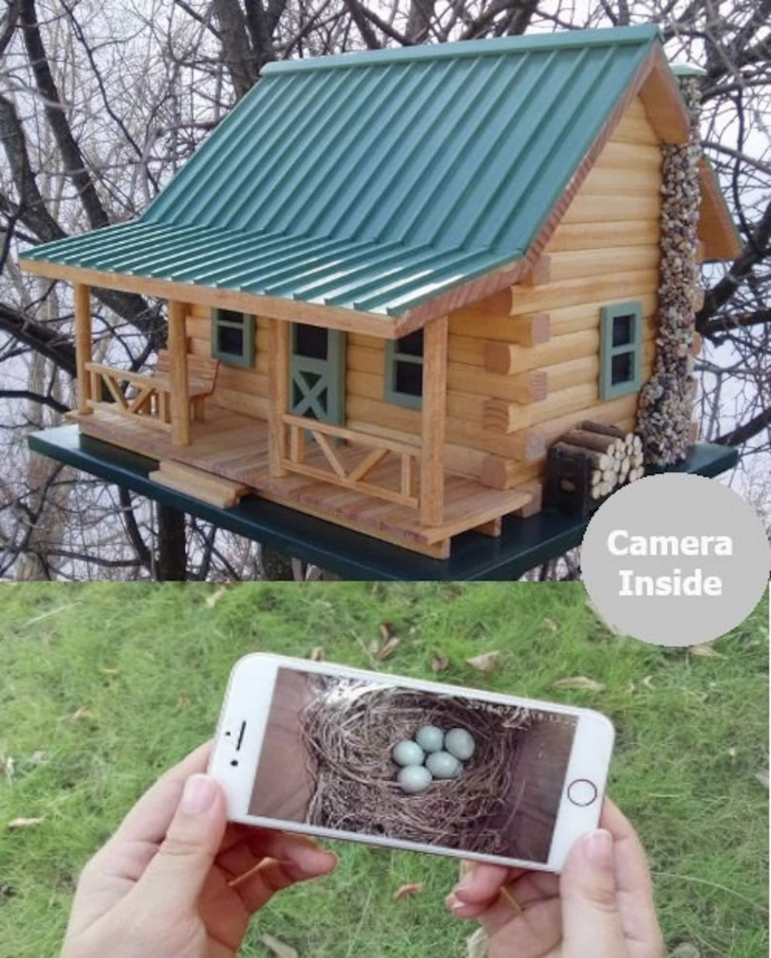 Birdhouse Video Ramp Birdhouse With Camera Inside, Birdhouse Watch Nest Inside With Camera ...