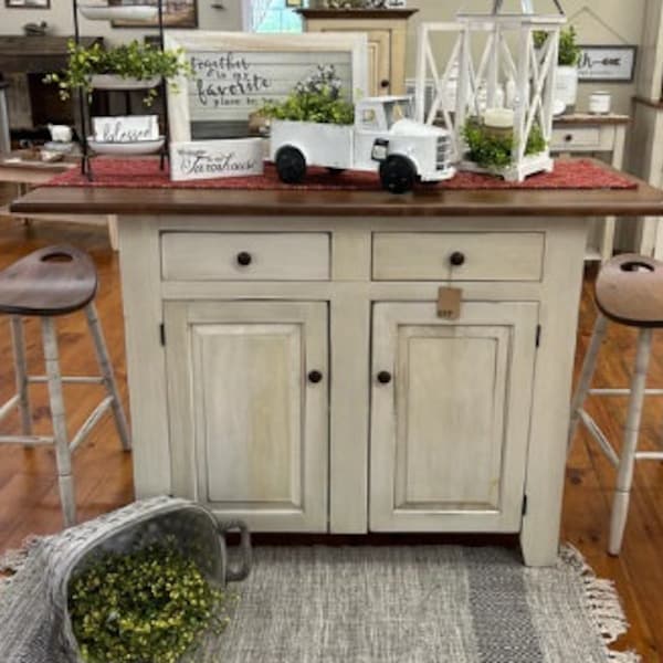 Farmhouse Kitchen Island