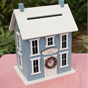 Birdhouse porta biglietti di nozze