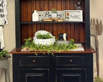 Farmhouse Hutch Cupboard