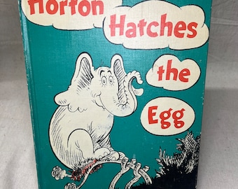 Horton Hatches The Egg by Dr. Seuss - Book Club Edition, Random House