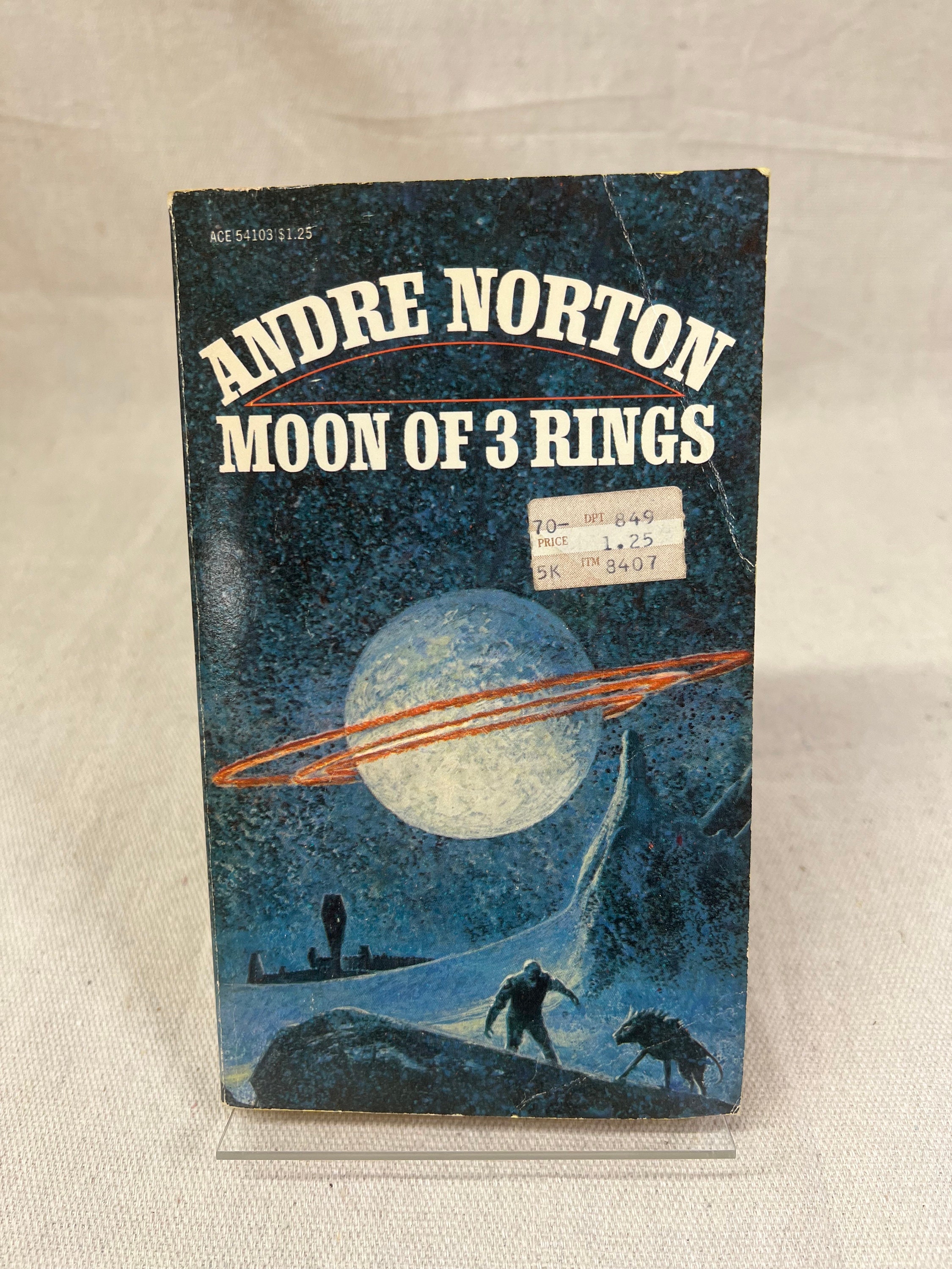 Moon of Three Rings by Andre Norton Vintage Paperback Etsy