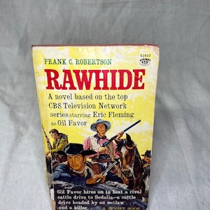 Rawhide by Frank C. Robertson - Signet Books First Printing