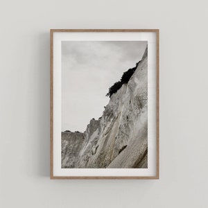 Cliff Minimalist Wall Art Poster Lifestyle Home Decor - Fine Art Photography Print - DIGITAL DOWNLOAD