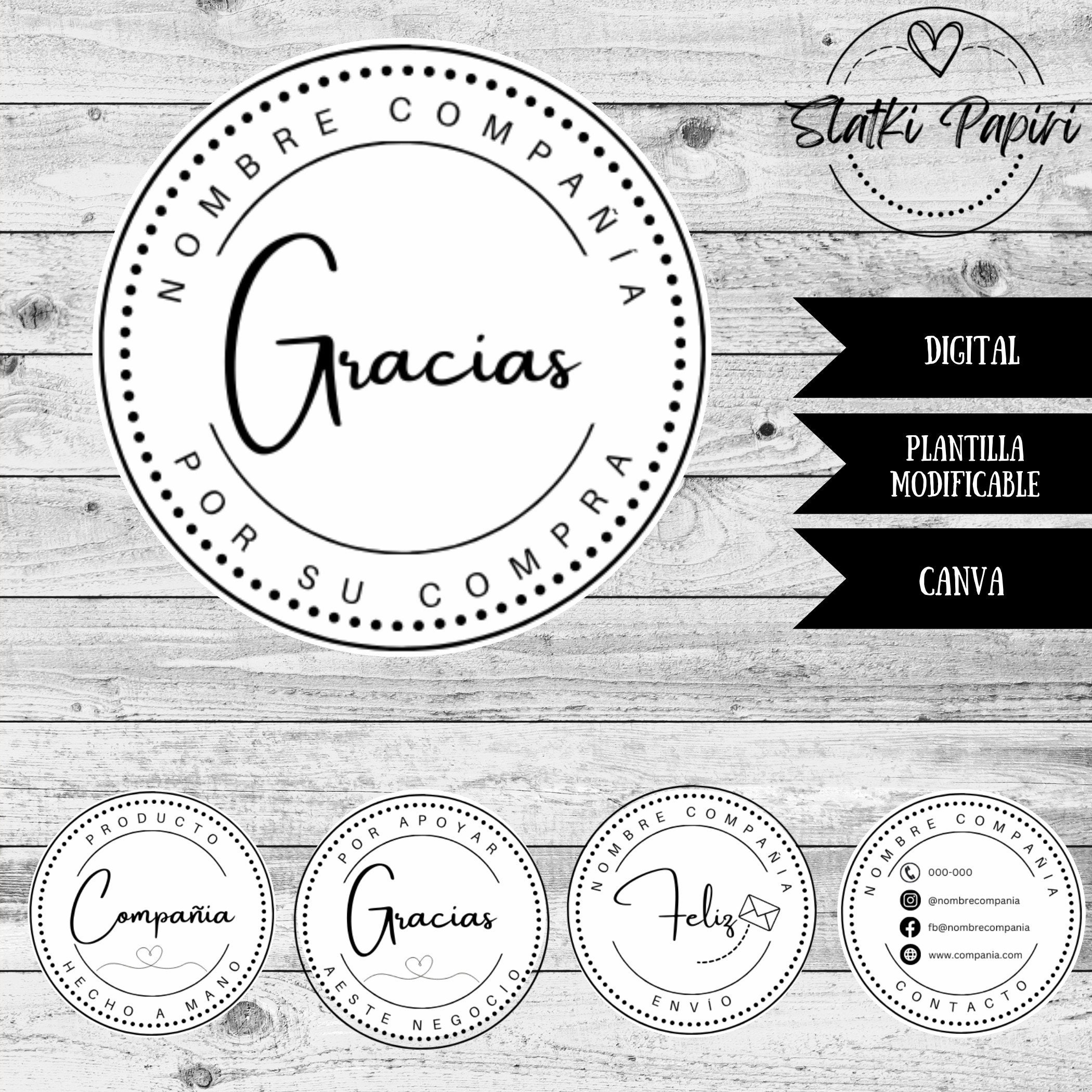 Labels Hecho a Mano 