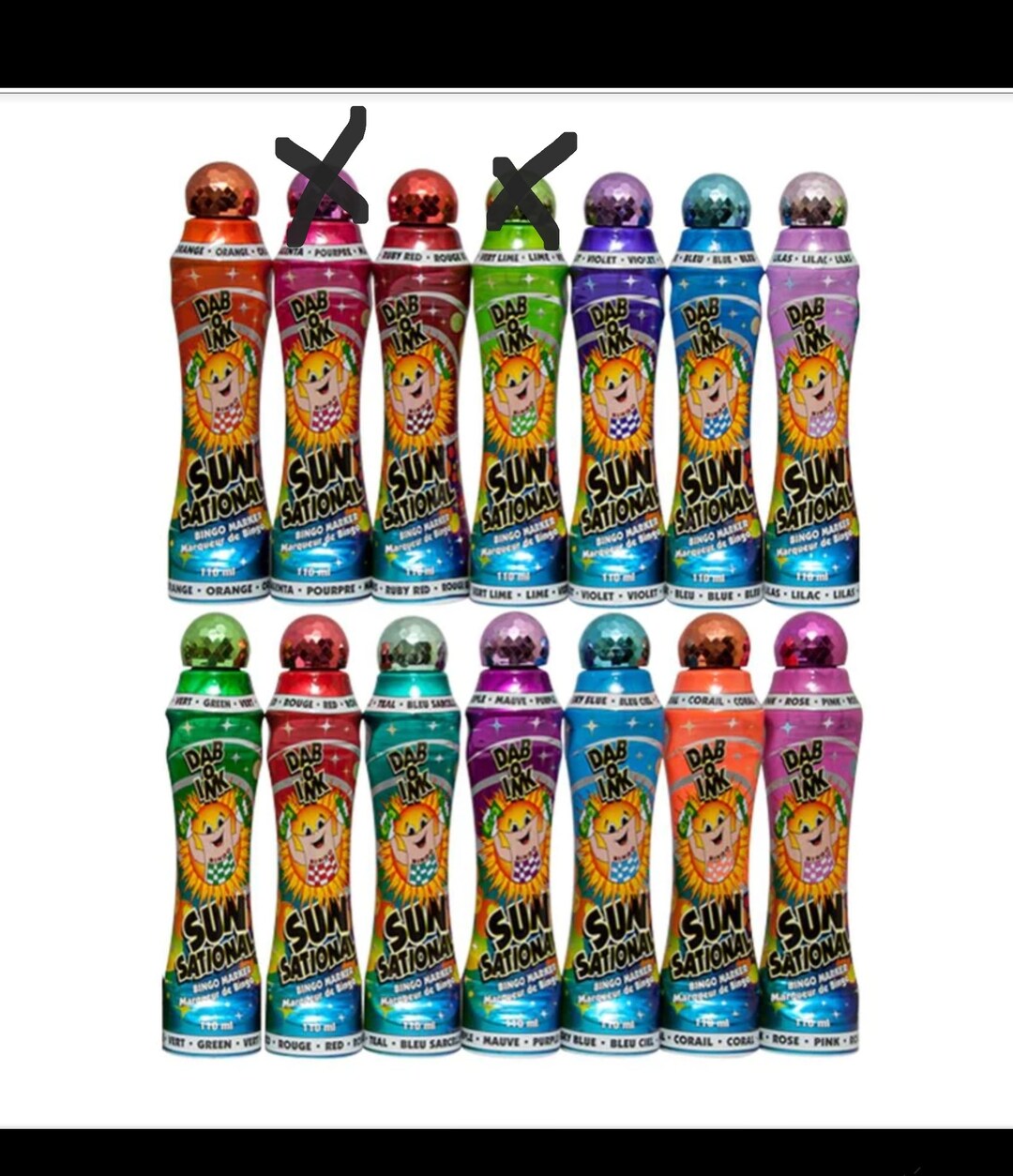 Bingo Daubers, NOT SETS 1 for 18.00 Custom Design It. Each Individual