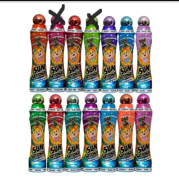 Bingo Daubers Toppers Etsy