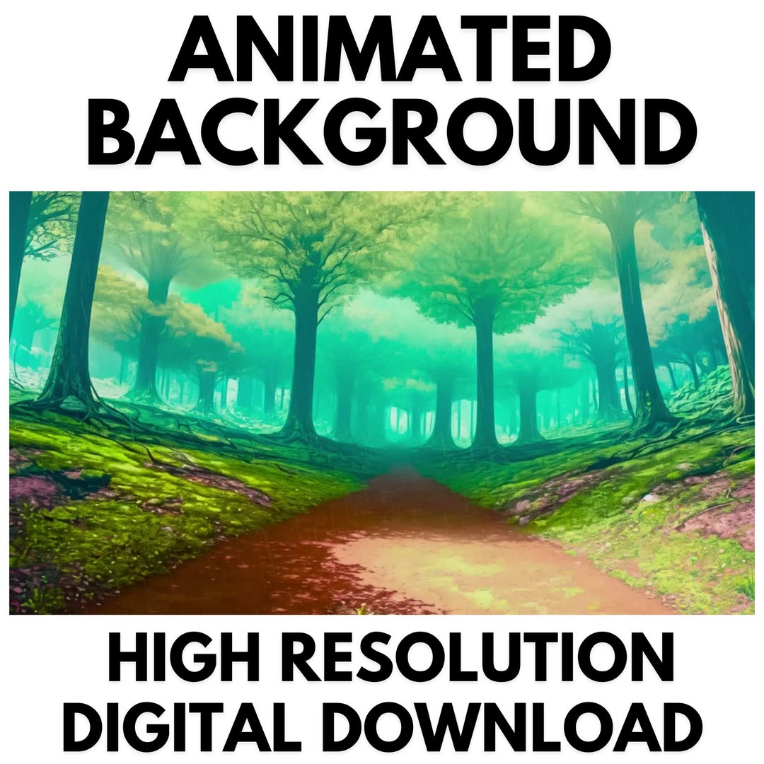 Animated Background Vtuber Scene 