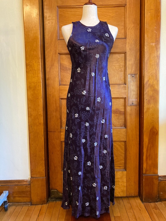 90s All That Jazz Floral Maxi Dress - image 1