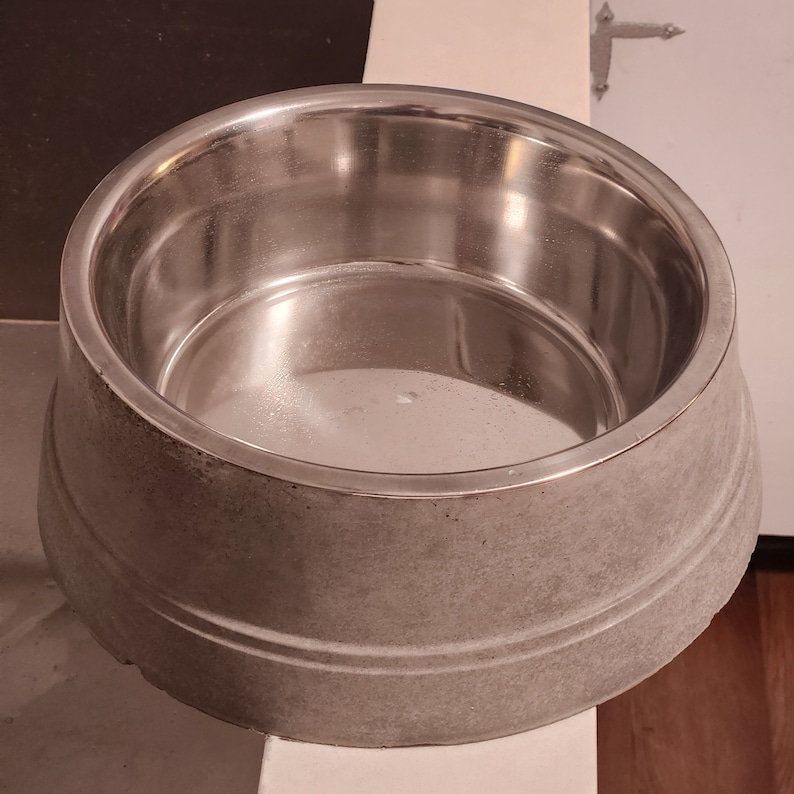 No-Flip Concrete Dog/Cat Pet Bowl image 10