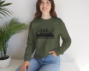 Steigerbouwers regel sweater - bouwvakker cadeau, trui gebouw crew, bouwplaats sweater, bouwvakker
