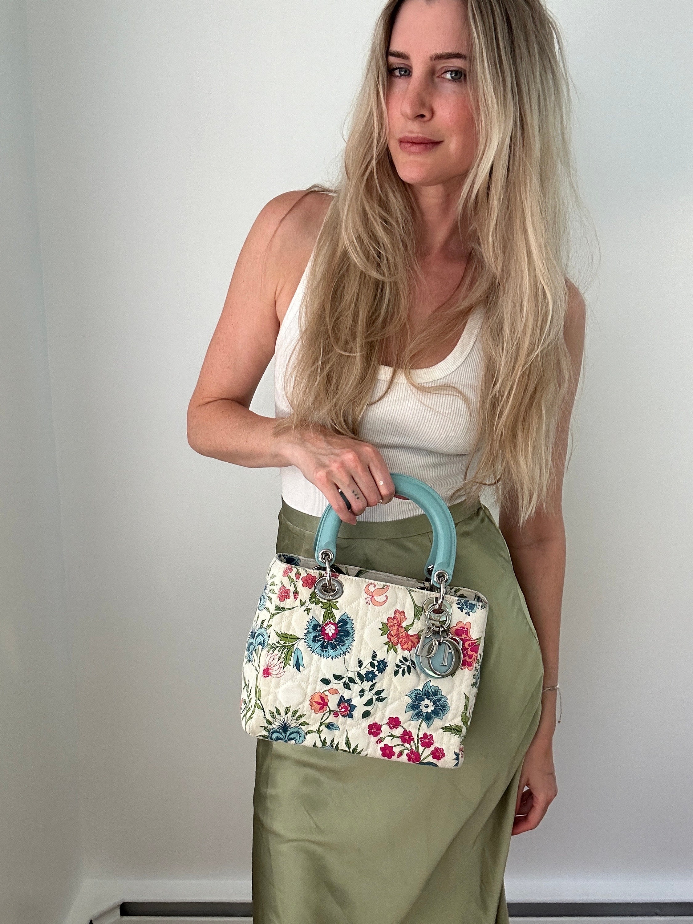 Dior bag flower sale