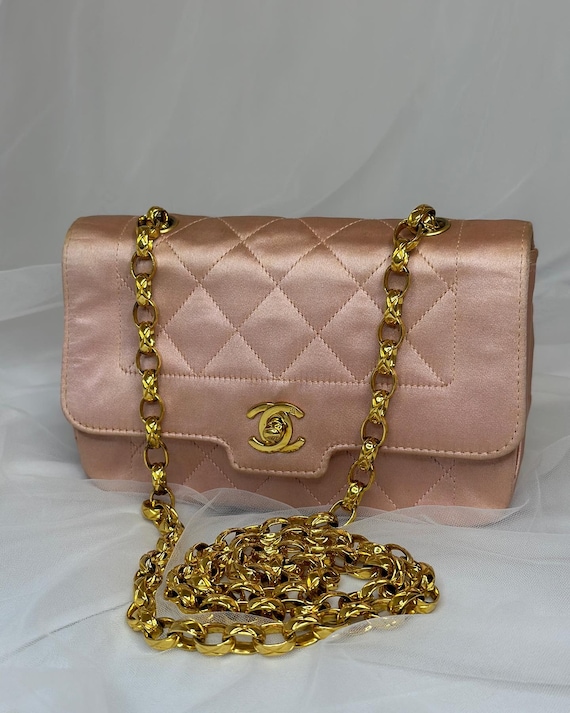 Chanel Vintage Pink Quilted Lambskin Mini Diana Flap Bag Gold Hardware,  1989-1991 Available For Immediate Sale At Sotheby's