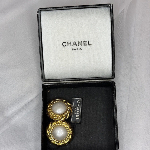 Chanel Earrings - Etsy