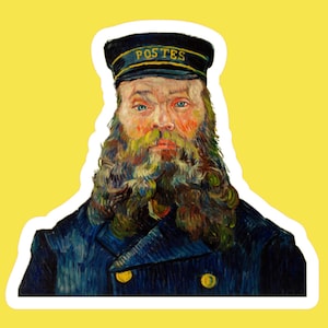 Set of 6 Van Gogh Stickers Set