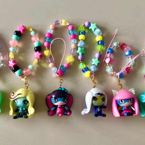 Monster High Mystery Collectible Mini Figures Beaded Keychains (Batch 2!)