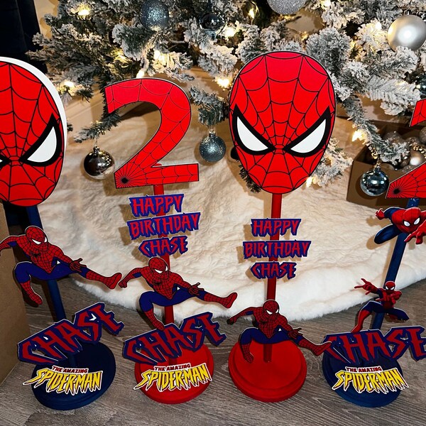 Spider-Man Custom Center Piece 20”