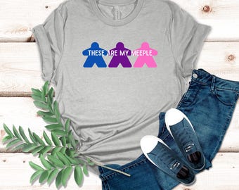 Funny Meeple T-Shirt - Board Game Night Tee