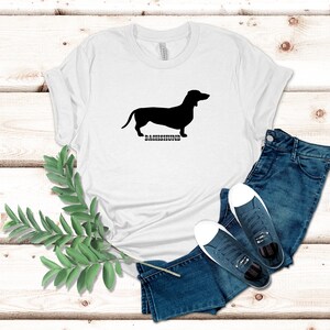 Dachshund Shirt Gift for Her Dog Breed T-Shirt Dachshund Gift for Dog Owners Lovers Wiener Dog TShirt