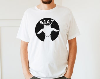 GOAT T-Shirt: Greatest of All Time, Funny Graphic Tee