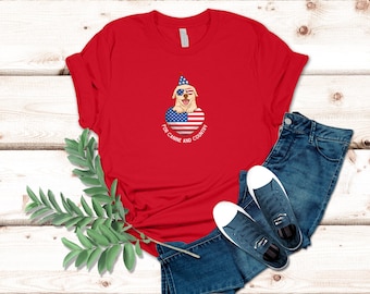 America's 250th Patriotic Tee - For Canine and Country T-Shirt