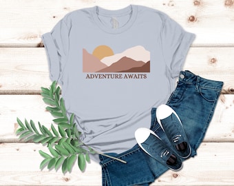 Adventure Awaits T-Shirt: Summer Traveler Tee