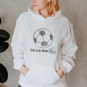 Soccer Mom Hoodie: Cozy Cotton-Blend Sweatshirt